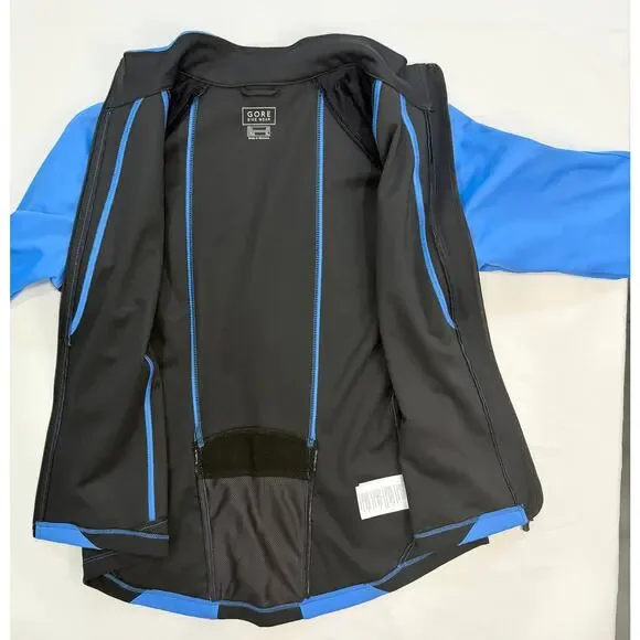 GORE Windstopper Cycling Jacket XL Zip Off Sleeves Softshell Convertible - Picture 7 of 11
